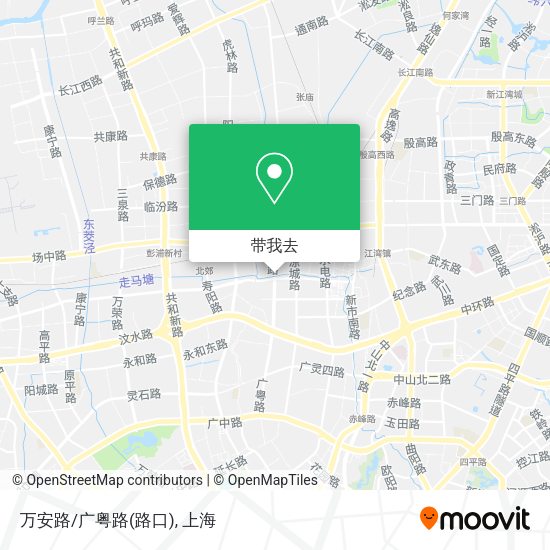 万安路/广粤路(路口)地图