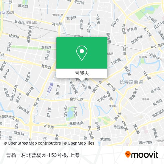 曹杨一村北曹杨园-153号楼地图