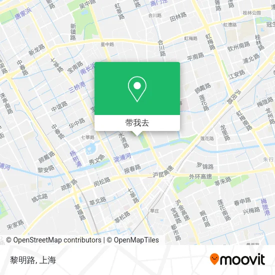 黎明路地图