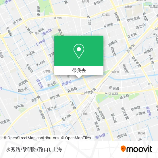 永秀路/黎明路(路口)地图