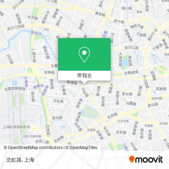 北虹路地图