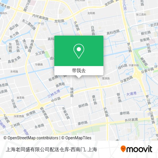 上海老同盛有限公司配送仓库-西南门地图