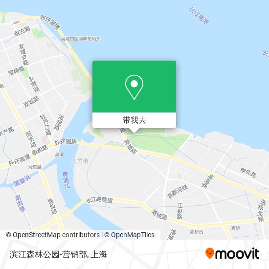 滨江森林公园-营销部地图