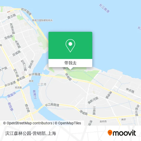 滨江森林公园-营销部地图