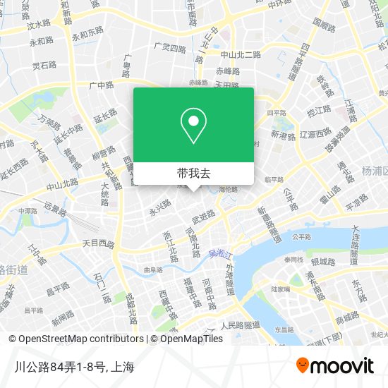 川公路84弄1-8号地图