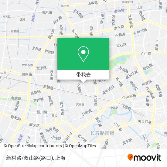 新村路/双山路(路口)地图