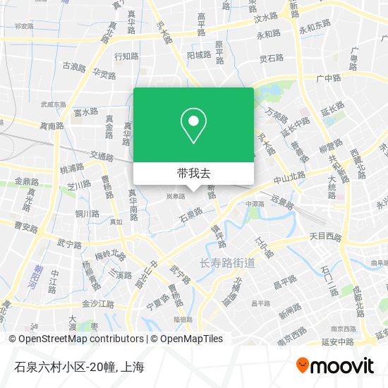 石泉六村小区-20幢地图