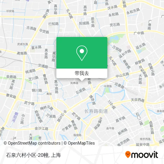 石泉六村小区-20幢地图