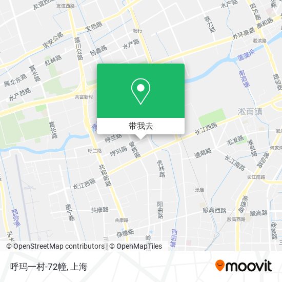 呼玛一村-72幢地图