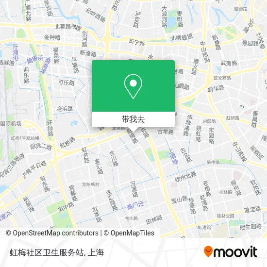 虹梅社区卫生服务站地图