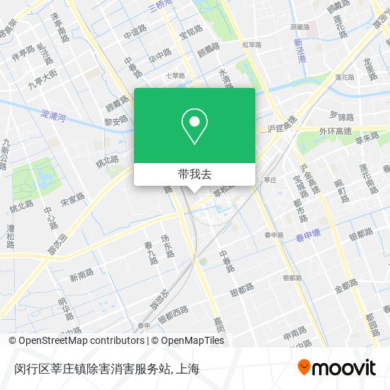 闵行区莘庄镇除害消害服务站地图