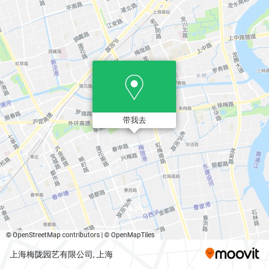 上海梅陇园艺有限公司地图