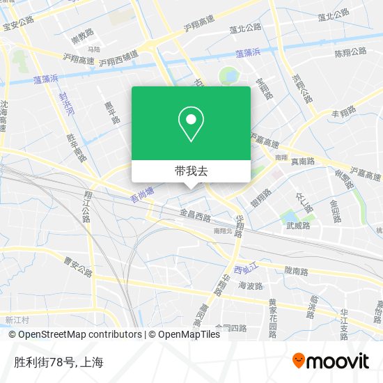 胜利街78号地图