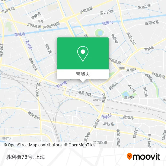 胜利街78号地图