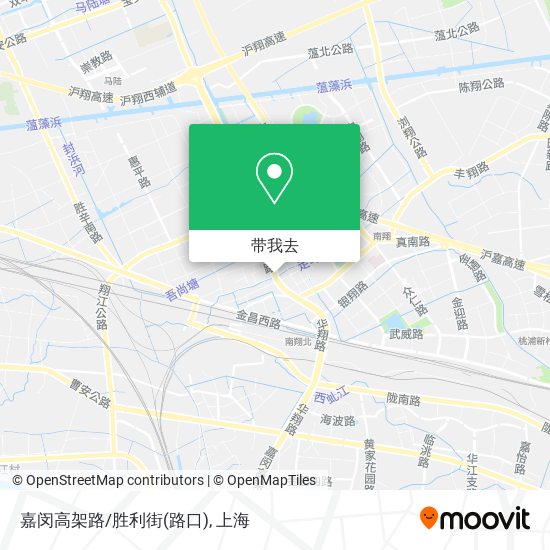 嘉闵高架路/胜利街(路口)地图