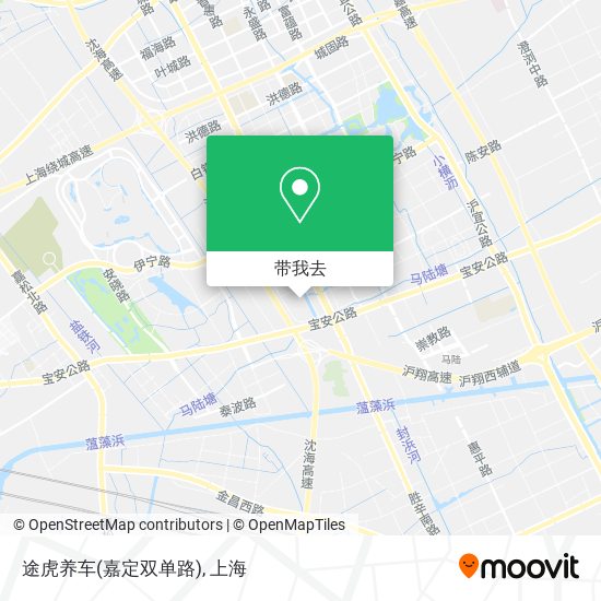 途虎养车(嘉定双单路)地图