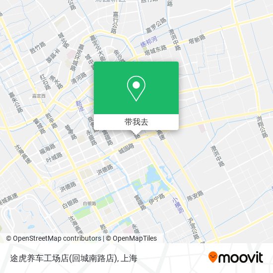 途虎养车工场店(回城南路店)地图