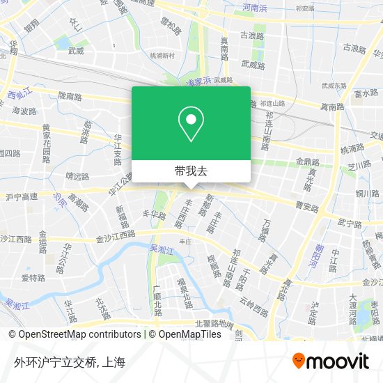外环沪宁立交桥地图