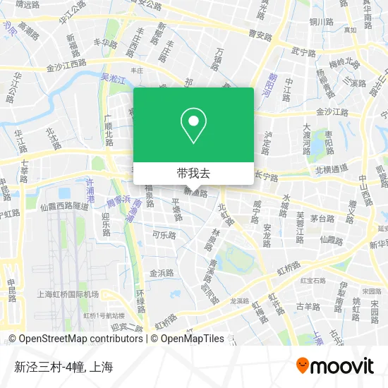 新泾三村-4幢地图