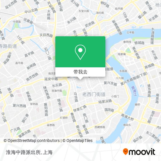 淮海中路派出所地图