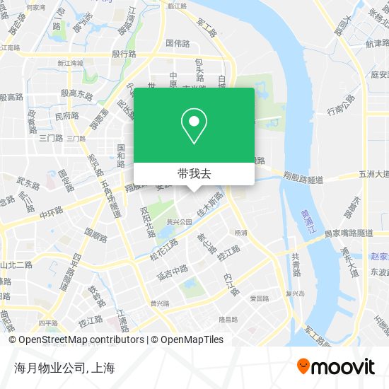 海月物业公司地图