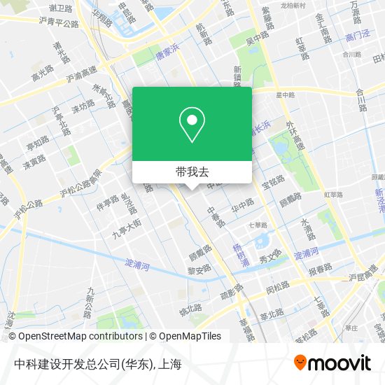 中科建设开发总公司(华东)地图