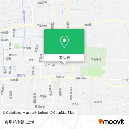 黄焖鸡米饭地图