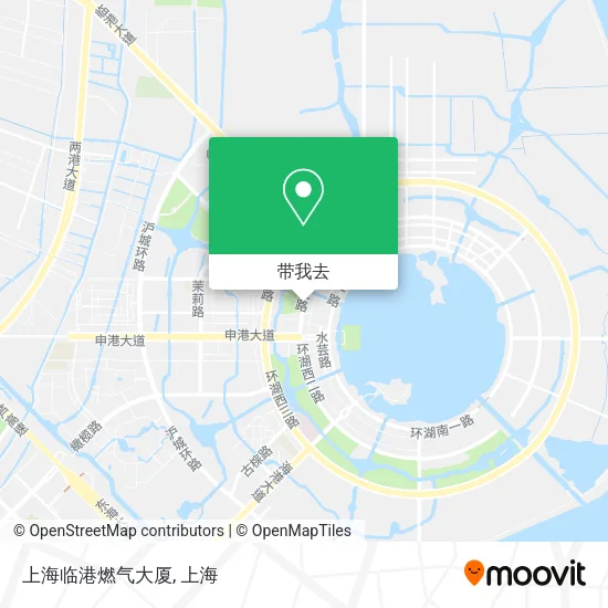上海临港燃气大厦地图