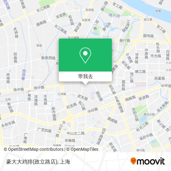 豪大大鸡排(政立路店)地图
