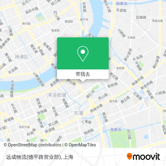 远成物流(德平路营业部)地图