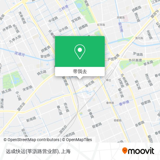 远成快运(莘沥路营业部)地图