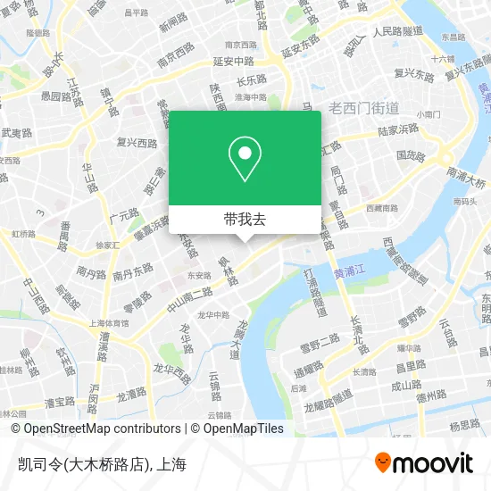 凯司令(大木桥路店)地图