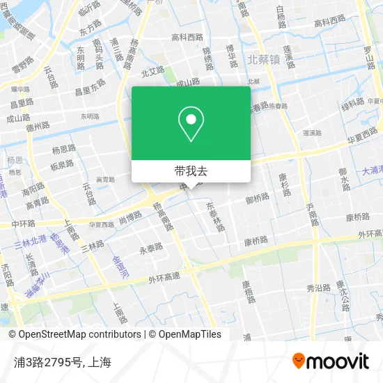 浦3路2795号地图