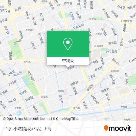 百姓小吃(莲花路店)地图