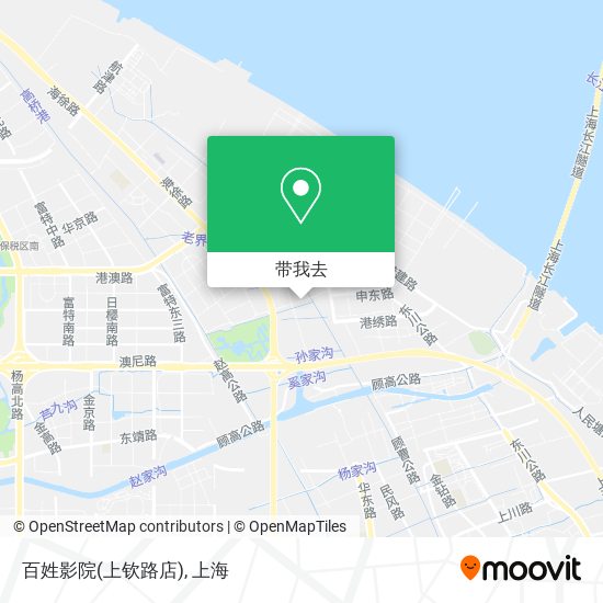 百姓影院(上钦路店)地图