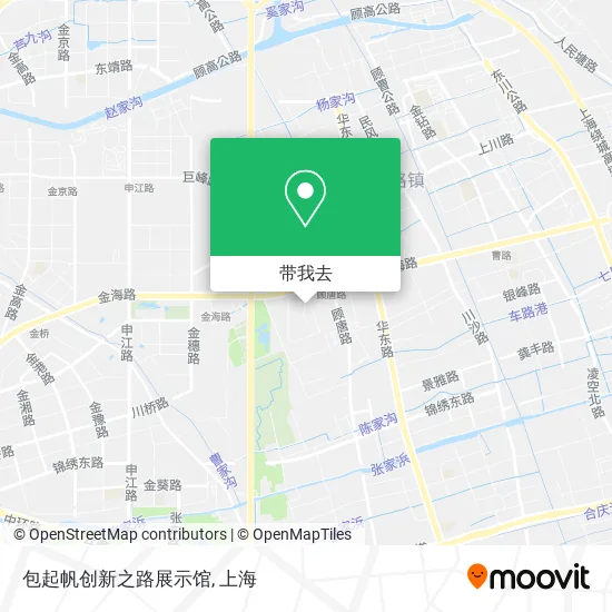 包起帆创新之路展示馆地图