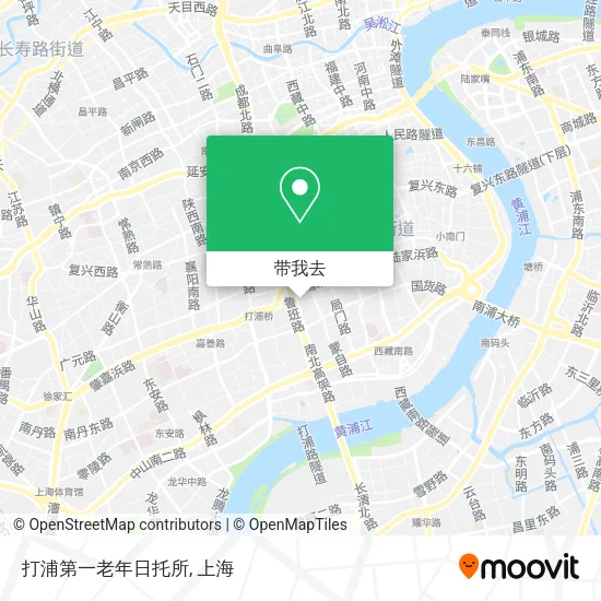 打浦第一老年日托所地图