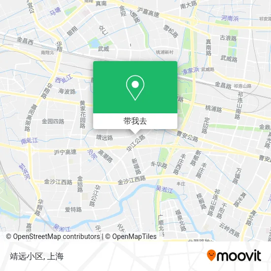 靖远小区地图