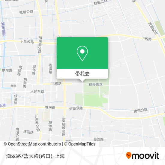 滴翠路/盐大路(路口)地图