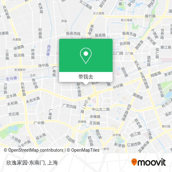欣逸家园-东南门地图