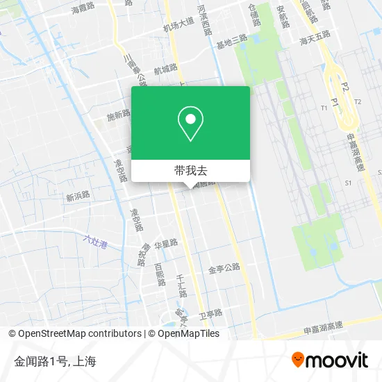 金闻路1号地图