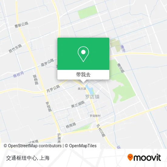 交通枢纽中心地图