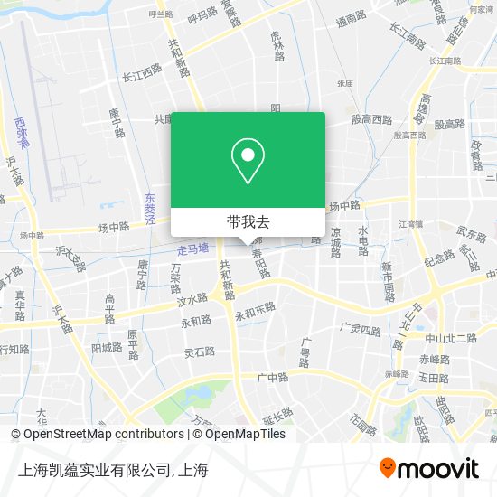 上海凯蕴实业有限公司地图