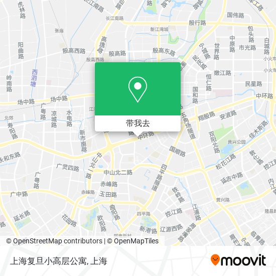 上海复旦小高层公寓地图