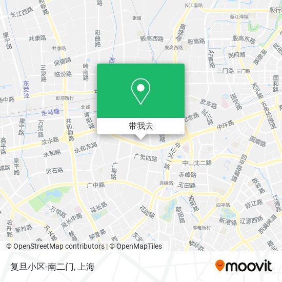 复旦小区-南二门地图