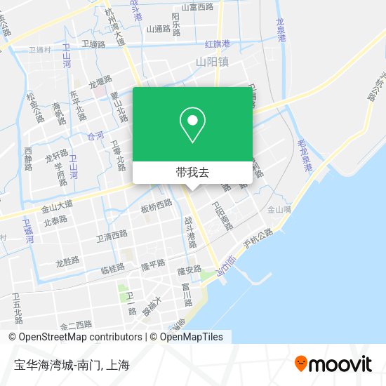 宝华海湾城-南门地图
