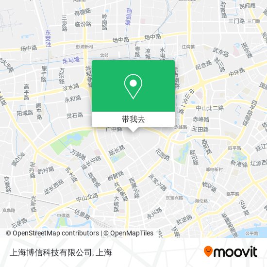 上海博信科技有限公司地图