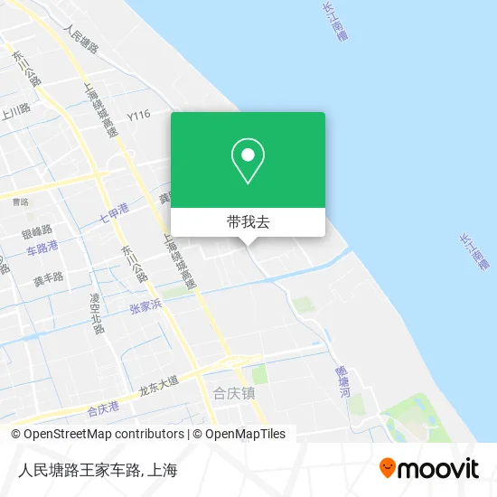 人民塘路王家车路地图