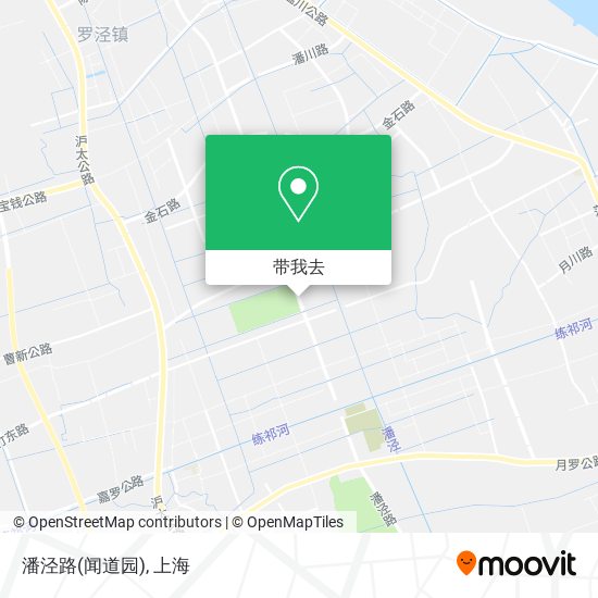 潘泾路(闻道园)地图