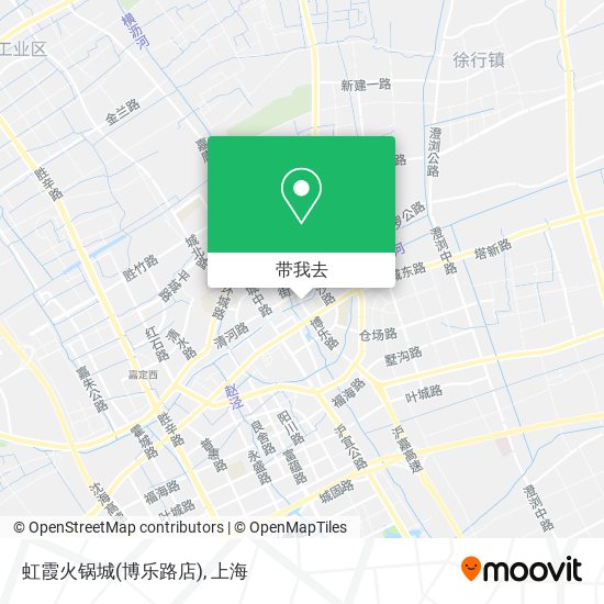 虹霞火锅城(博乐路店)地图